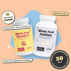 Whole Food Vitamin D + Whole Food Calcium